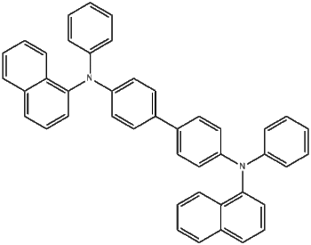 N,N'-Bis- (1-naphthalenyl)-N,N'-bis-phenyl-(1,1'-biphenyl)-4,4'-diamine