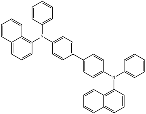 N,N'-Bis- (1-naphthalenyl)-N,N'-bis-phenyl-(1,1'-biphenyl)-4,4'-diamine