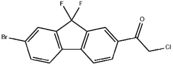 1-(7-broMo-9,9-difluoro-9H-fluoren-2-yl)-2-chloro-Ethanone