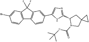 tert-Butyl 6-(5-(7-bromo-9,9-difluoro-9H-fluoren-2-yl)