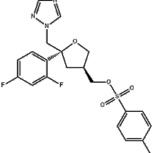 (5R-cis)-Toluene-4-sulfonic acid 5-(2,4-difluorophenyl)-5-(1H-1,2,4-triazol-1-yl)methyltetrahydrofuran-3-ylmethyl ester