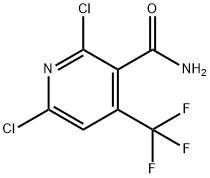 2,6-DICHLORO-4-(TRIFLUOROMETHYL)NICOTINAMIDE