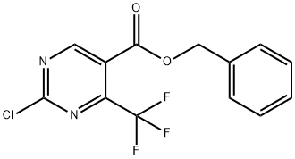 BENZYL 2-CHLORO-4-(TRIFLUOROMETHYL)PYRIMIDINE-5-CARBOXYLATE