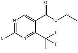 ETHYL 2-CHLORO-4-(TRIFLUOROMETHYL)PYRIMIDINE-5-CARBOXYLATE