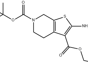 2-AMINO-4,7-DIHYDRO-5H-THIENO[2,3-C]PYRIDINE-3,6-DICARBOXYLIC ACID 6-TERT BUTYL ESTER 3-ETHYL ESTER