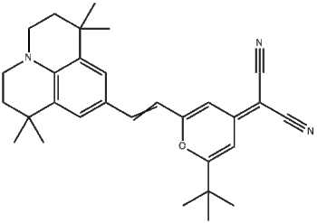 4-(Dicyanomethylene)-2-tert-butyl-6-(1,1,7,7-tetramethyljulolidin-4-yl-vinyl)-4H-pyran