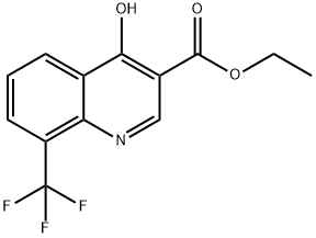 4-HYDROXY-8-(TRIFLUOROMETHYL)QUINOLINE-3-CARBOXYLIC ETHYL ESTER