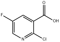 2-Chloro-5-fluoronicotinic acid