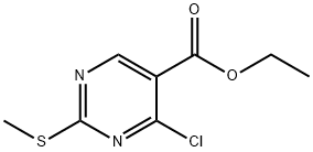 Ethyl 4-chloro-2-methylthio-5-pyrimidinecarboxylate
