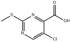 5-Chloro-2-(methylthio)pyrimidine-4-carboxylic acid