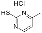 2-MERCAPTO-4-METHYLPYRIMIDINE HYDROCHLORIDE