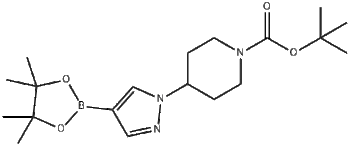 tert-Butyl 4-[4-(4,4,5,5-tetramethyl-1,3,2-dioxaborolan-2-yl)-1H-pyrazol-1-yl]piperidine-1-carboxylate